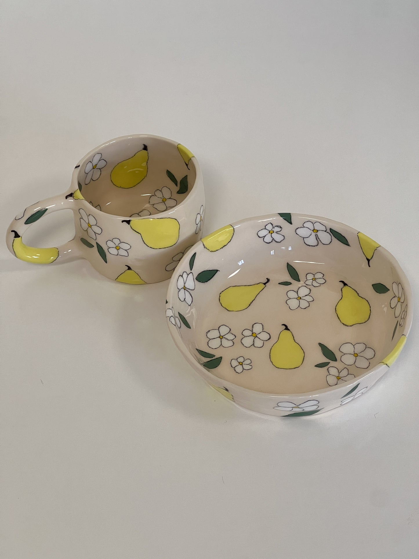 “pear blossom” set