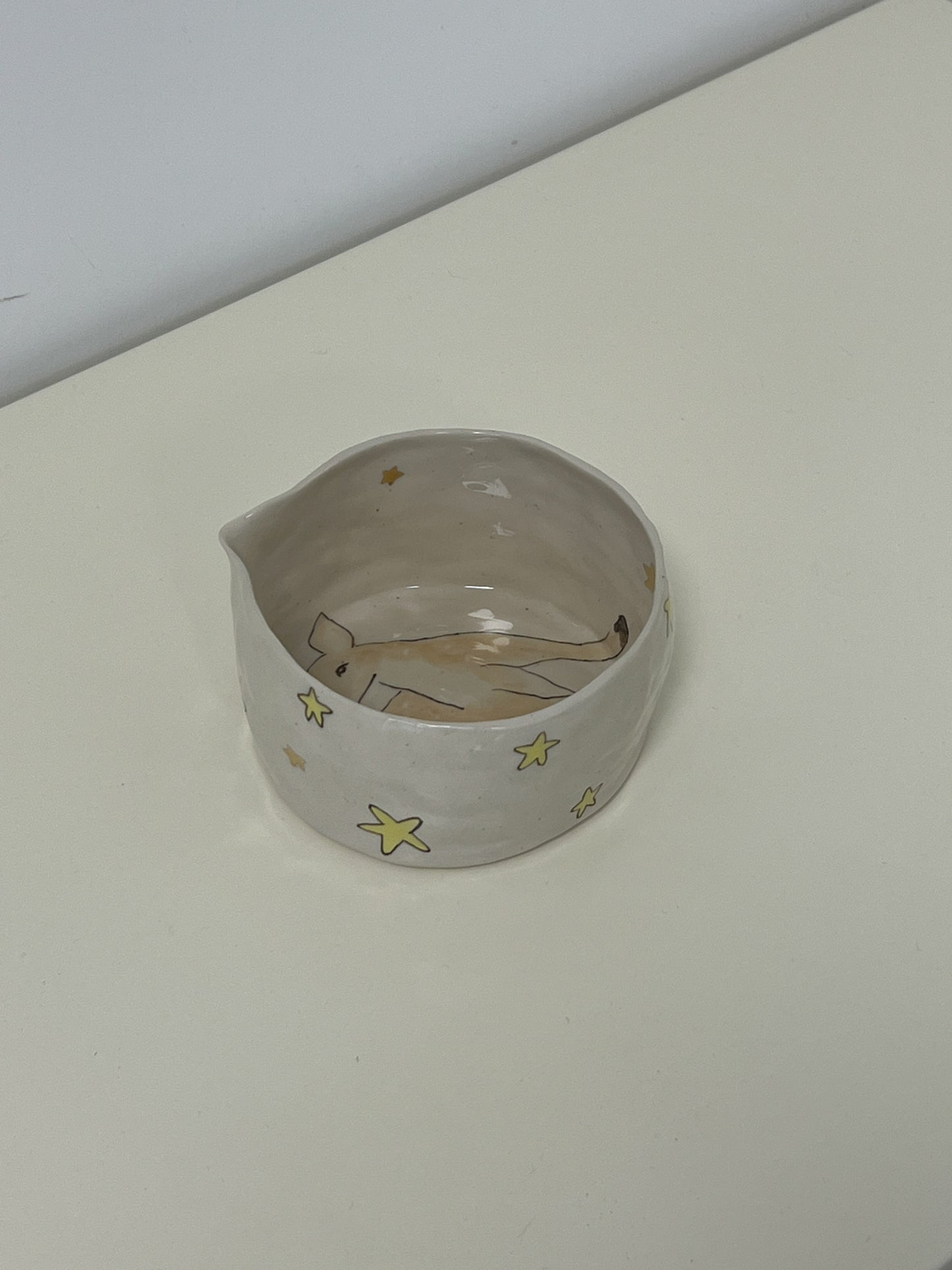 stars and fawn matcha bowl