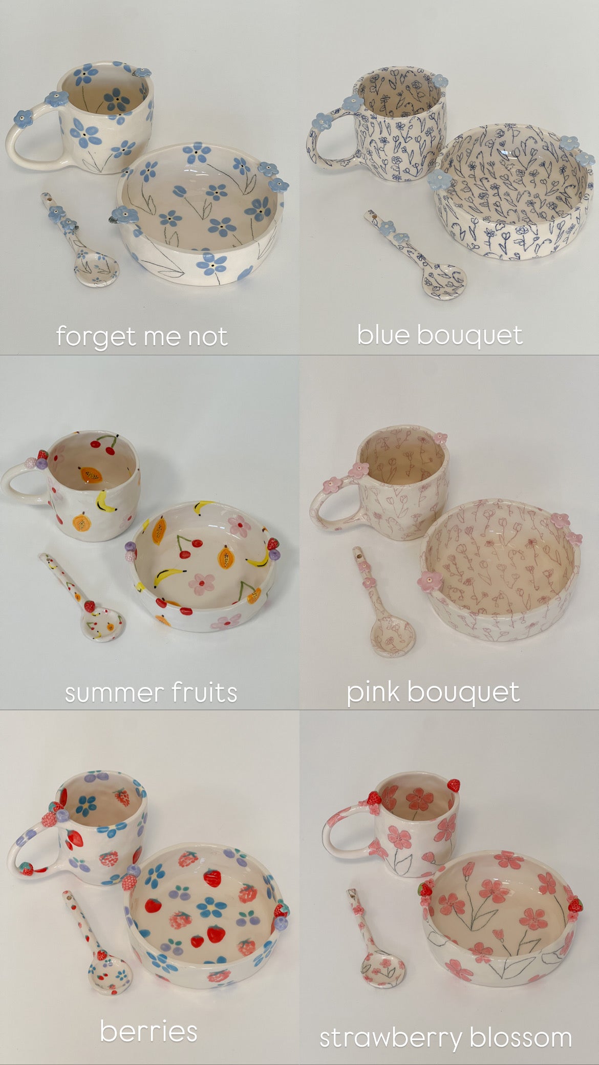 pre-order breakfast set (different designs)