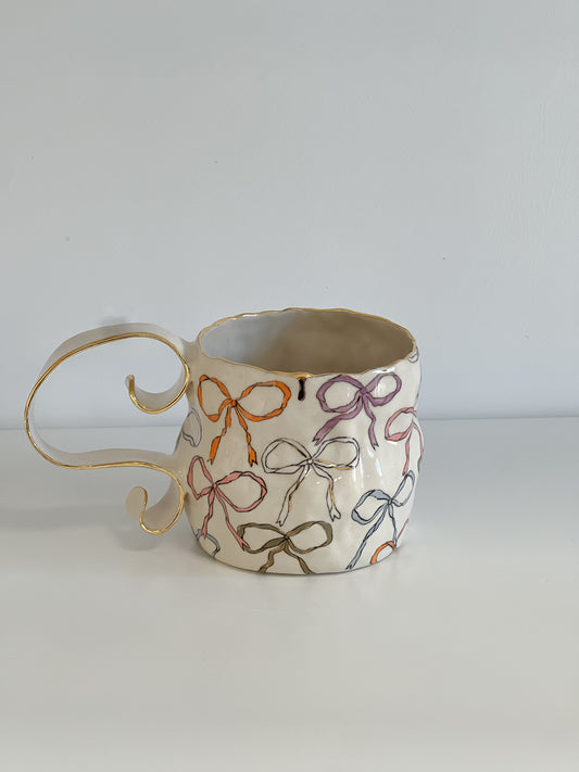 ''bows carnival'' mug