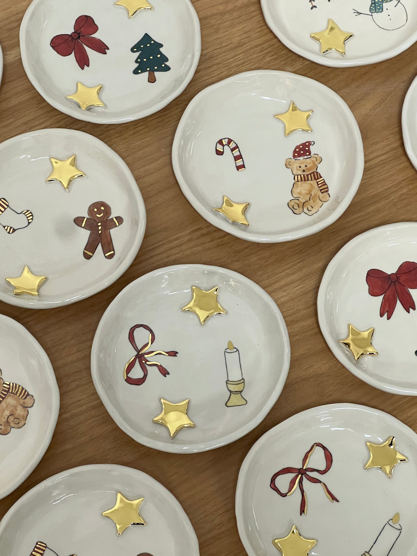 christmas ring dishes