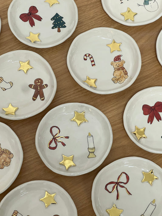 christmas ring dishes
