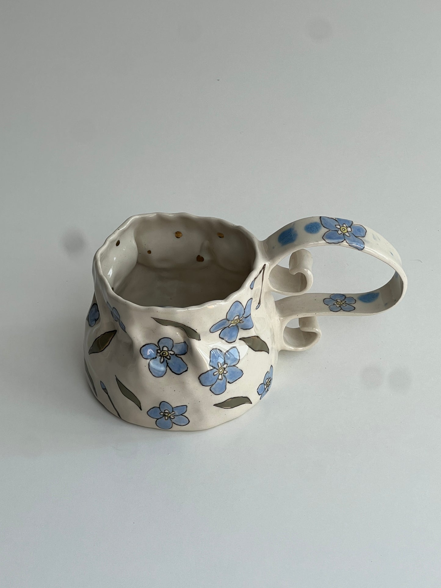 forget me not mug