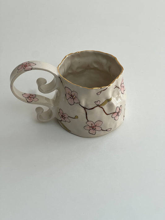 cherry blossom mug