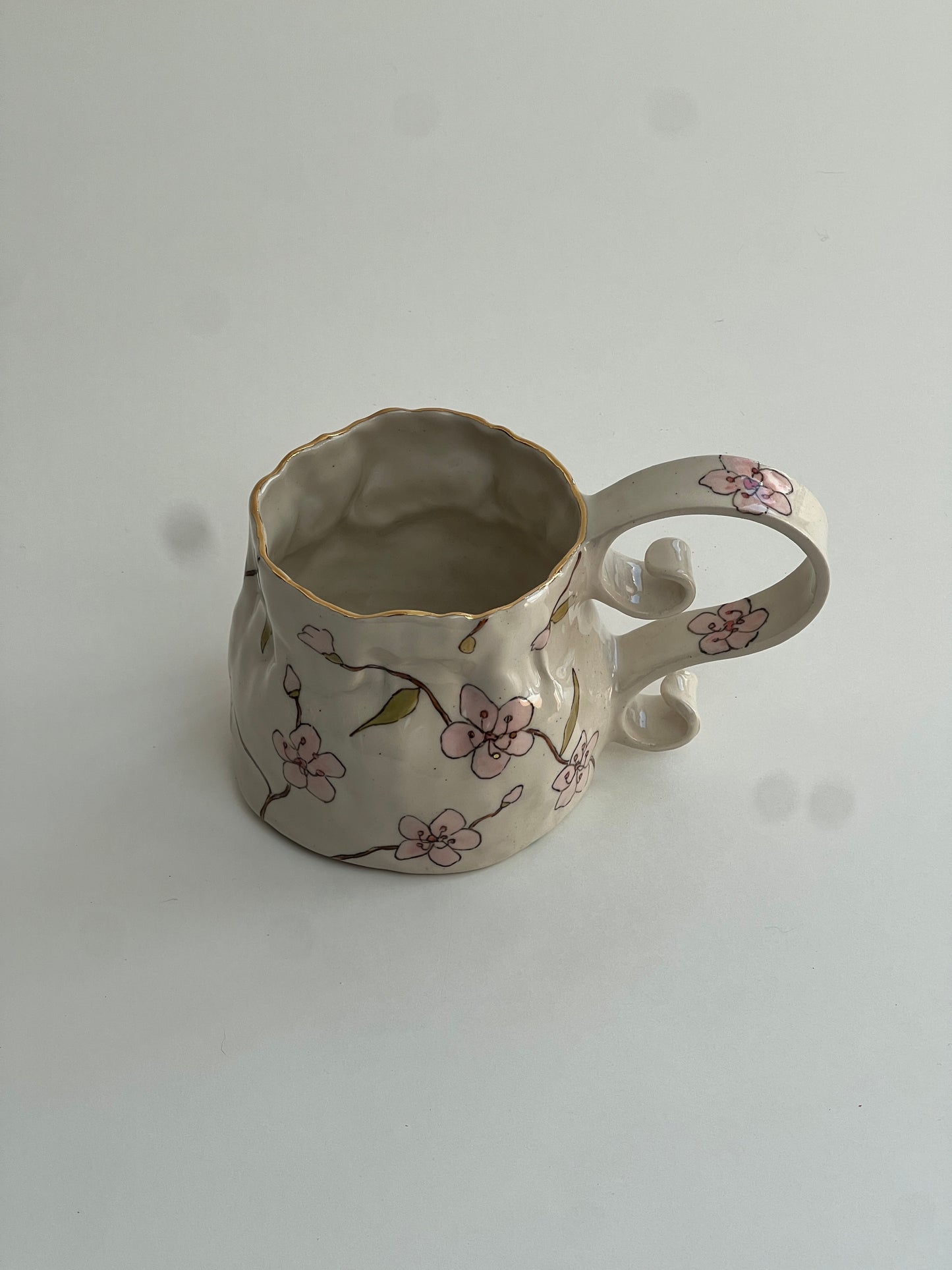 cherry blossom mug