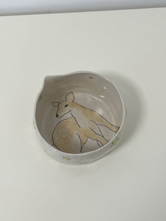 stars and fawn matcha bowl