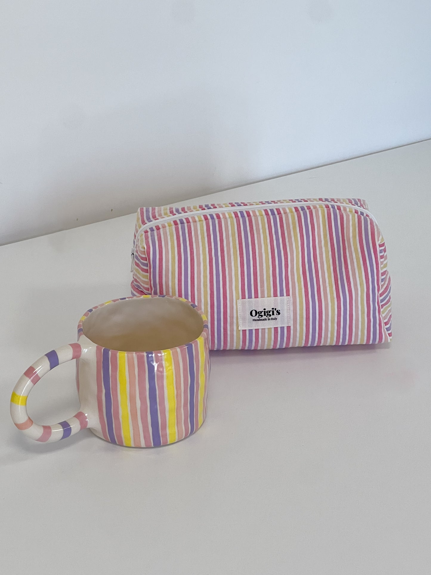 ''summer stripes'' mug