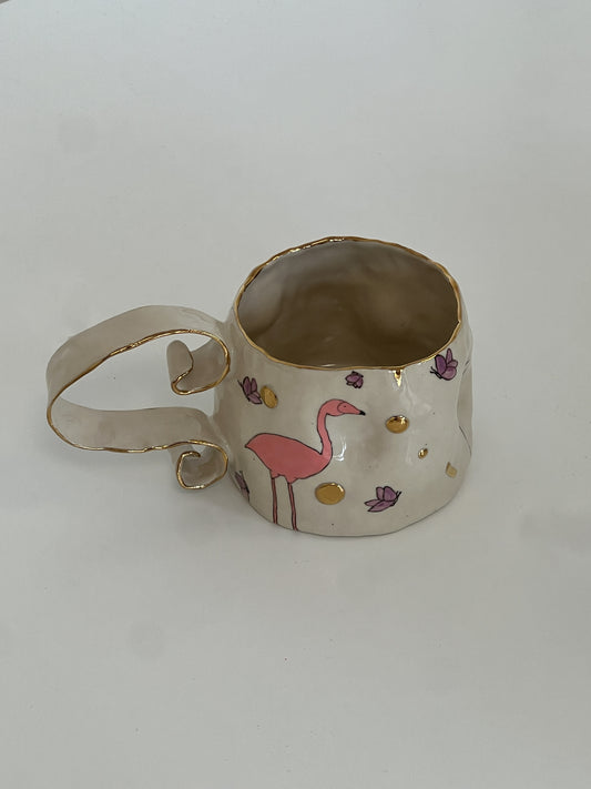 flamingo mug