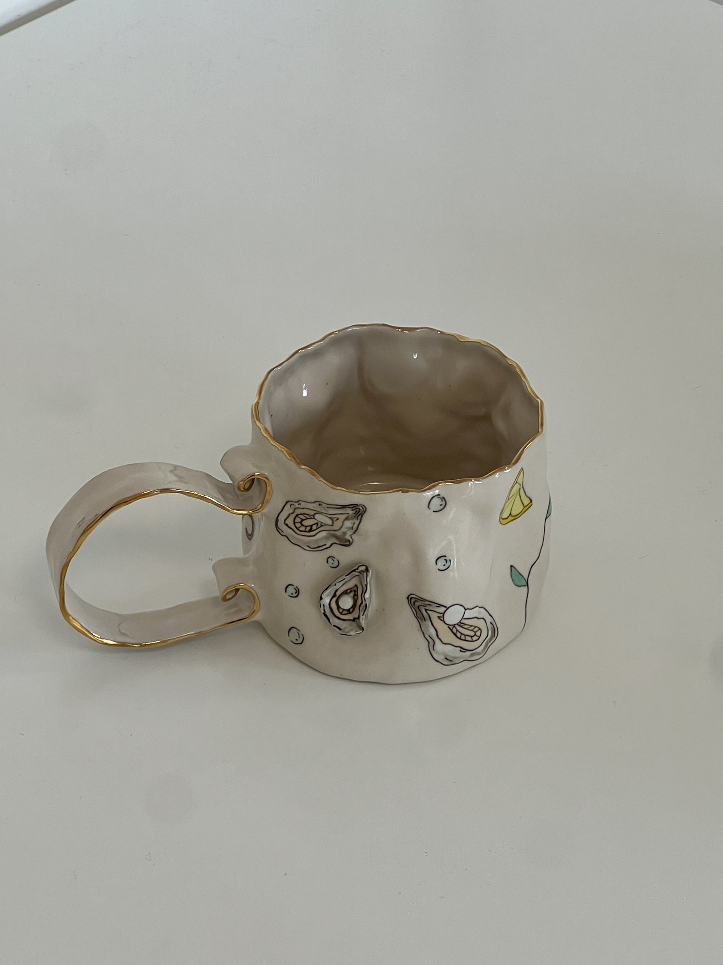 oyster mug