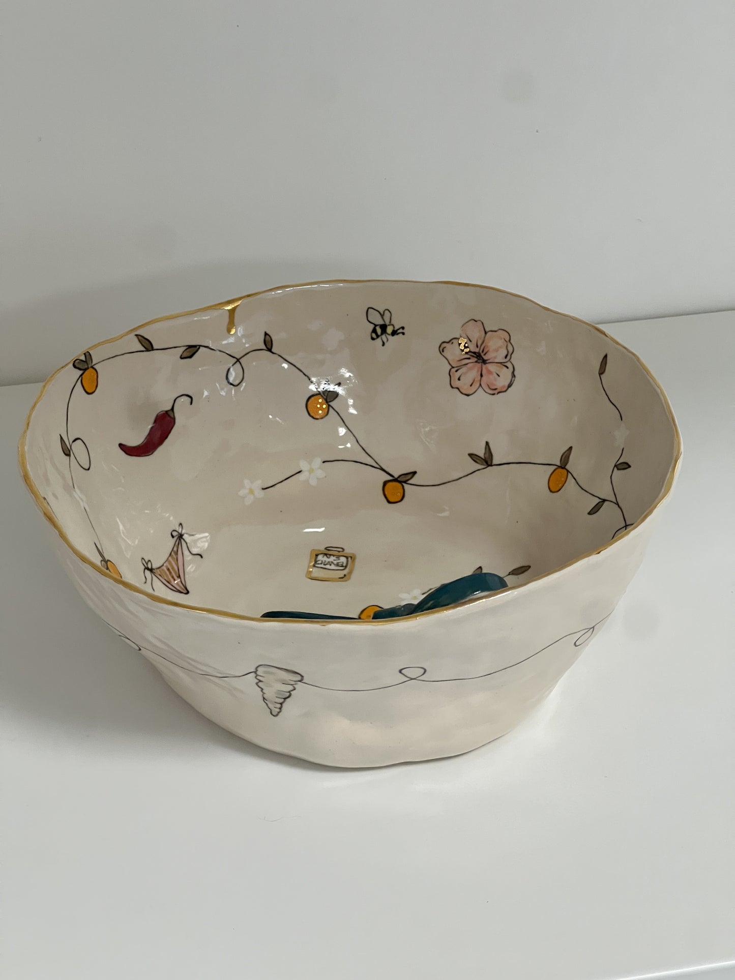 ''orange blossom'' bowl